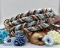 Halsband Leo in grau