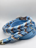 Blau/grau