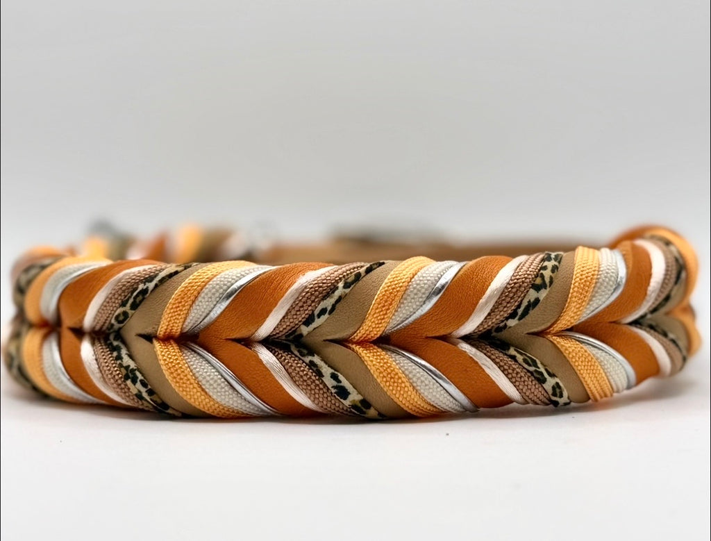 Halsband Leo orange