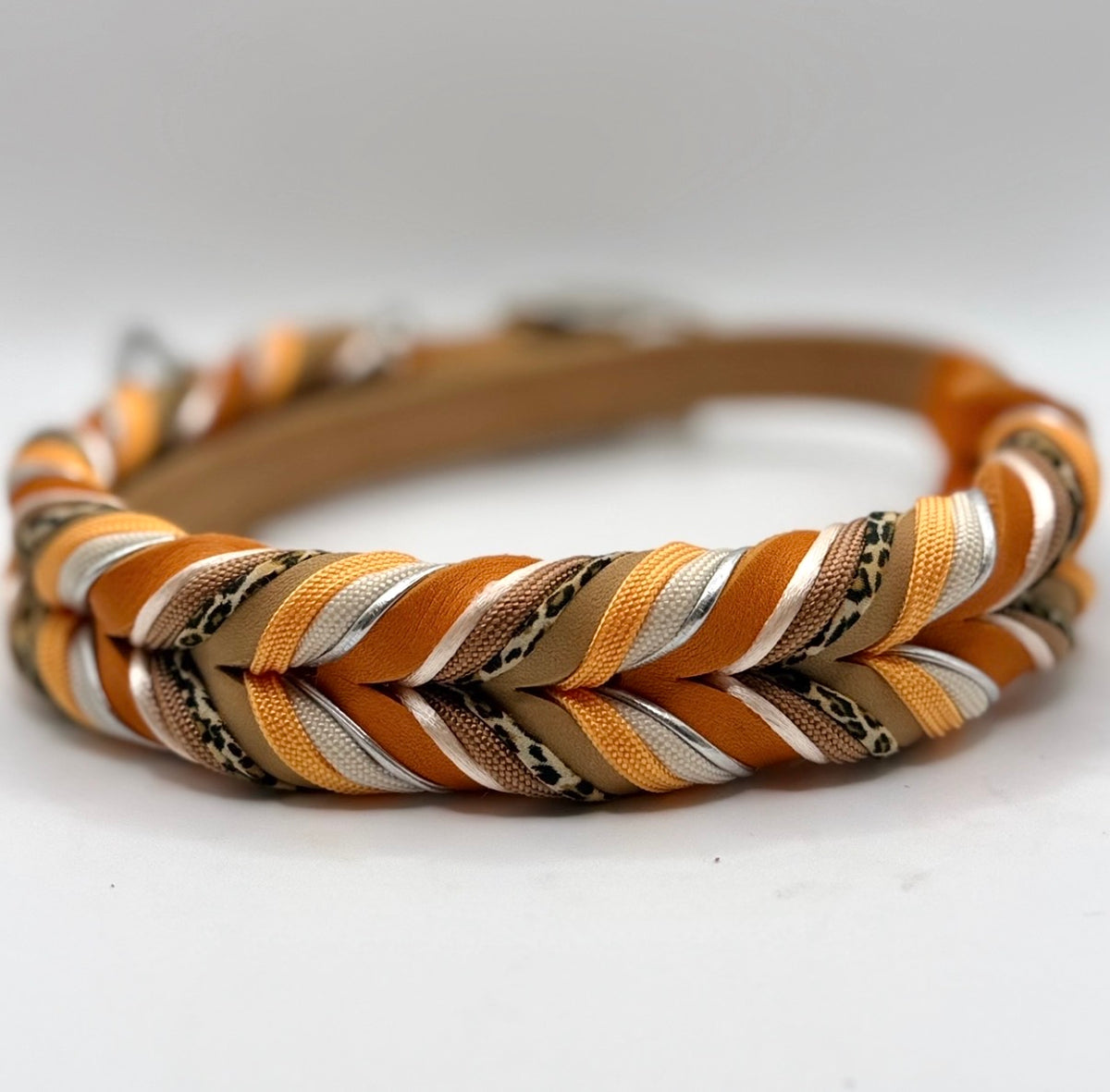 Halsband Leo orange
