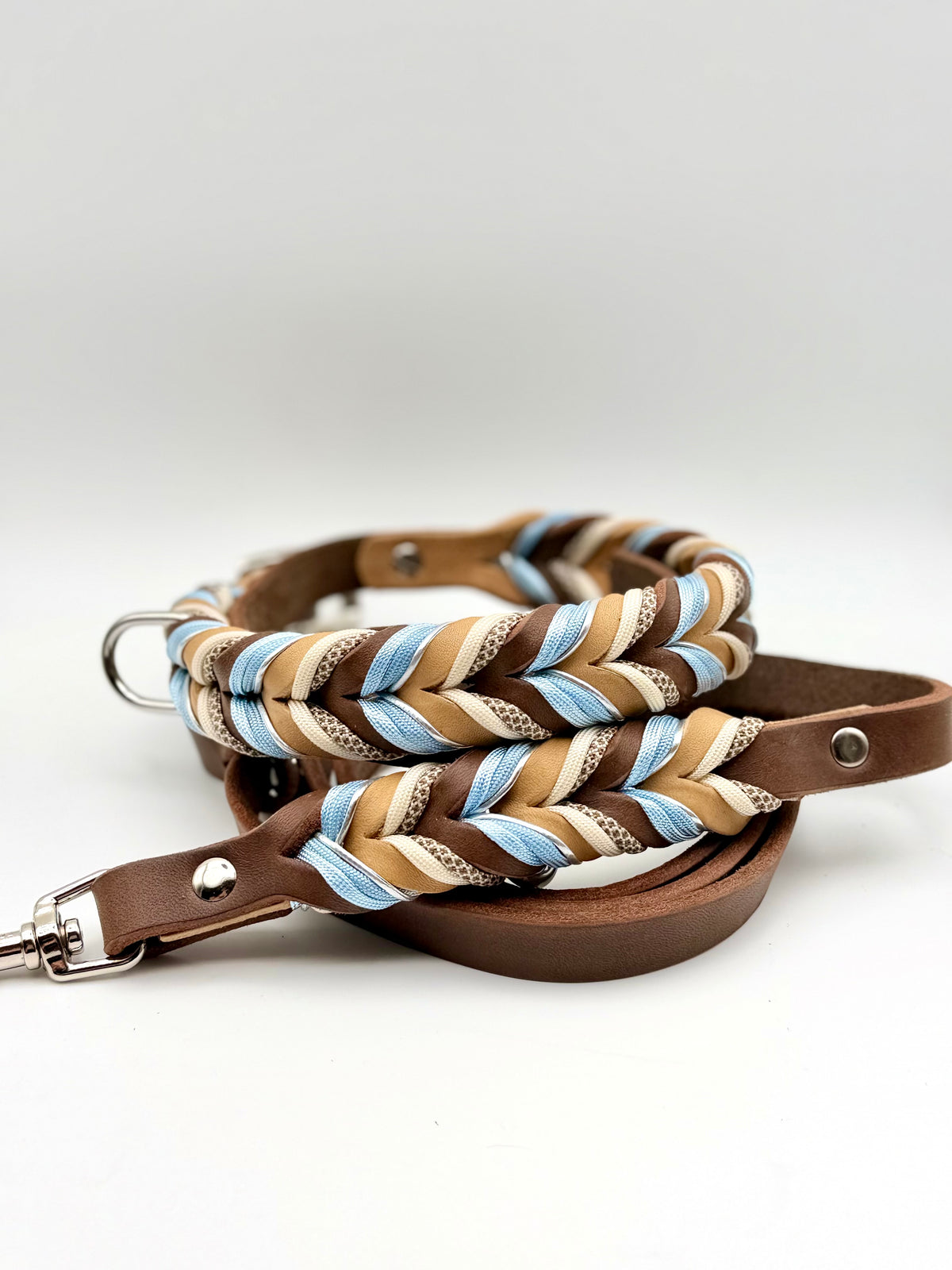 Sofortkauf beige/braun mit hellblau